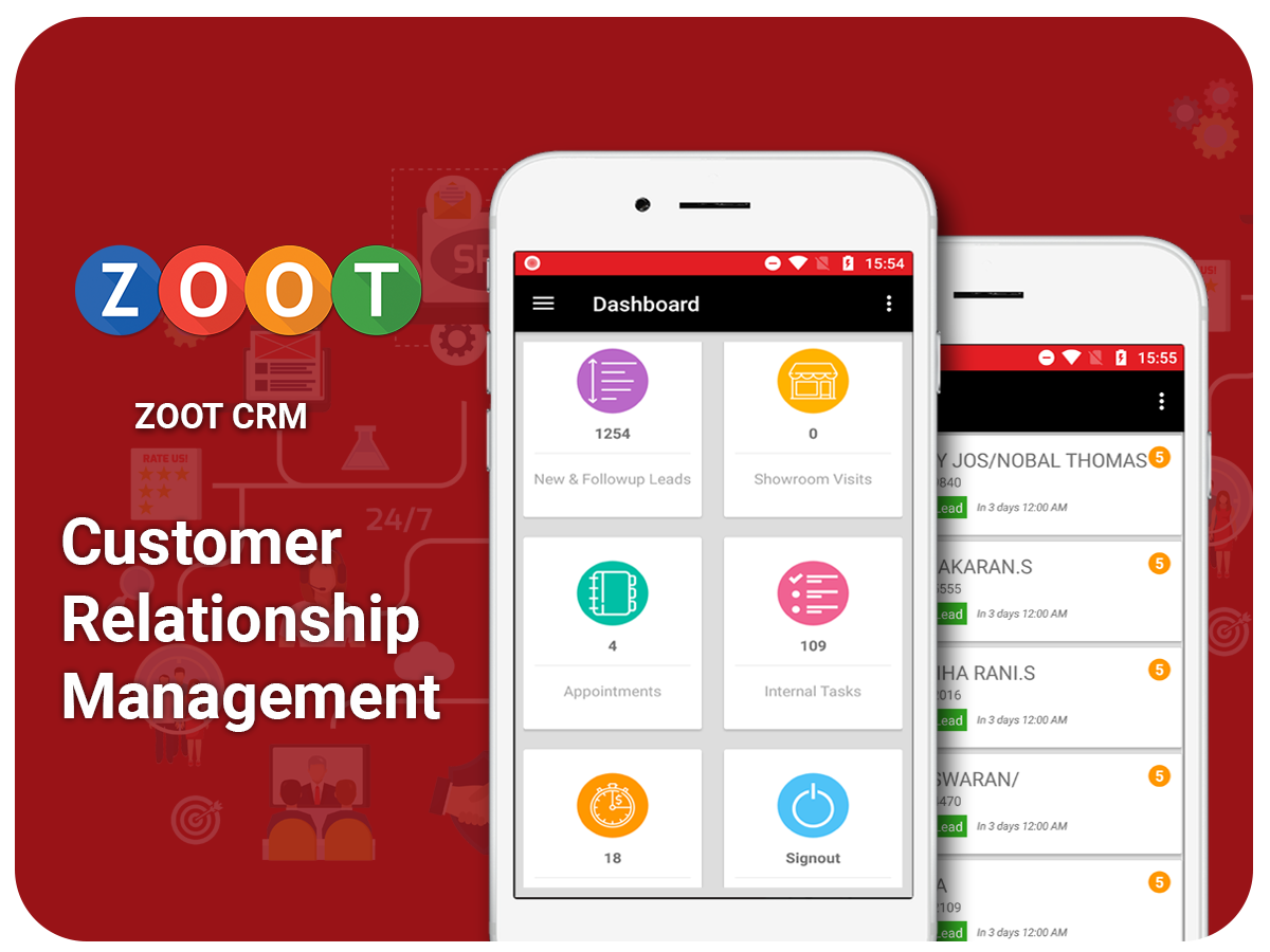 Customer relationship management - ZOOT DMS