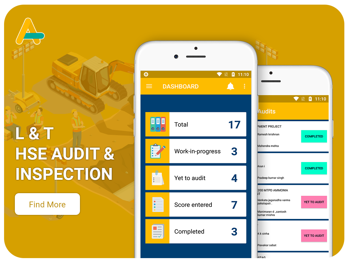 HSE Audit & Inspection app - AlphasoftZ